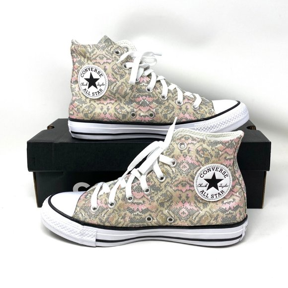 💖MEGA SALE💖Converse Women 571162F CTAS Hi Pale Putty Limestone Grey  Sneakers - Picture 3 of 10